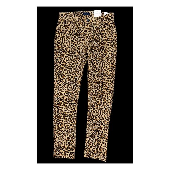 The place Girl's Leopard skinny jeans SZ 12 - Picture 1 of 3
